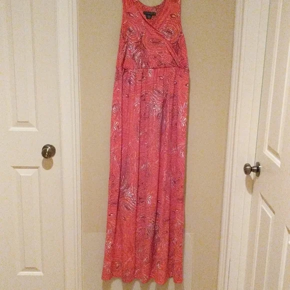 Covington Dresses | Orange Covington Maxi Dress | Color: Orange | Size: M | Icucmennc's Closet